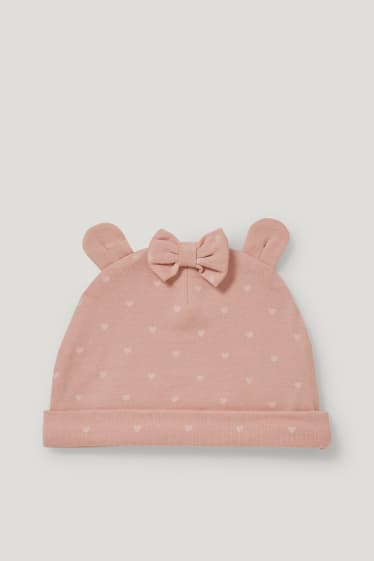 Nadó nena - Minnie Mouse - conjunt per a nadó - 3 peces - rosa