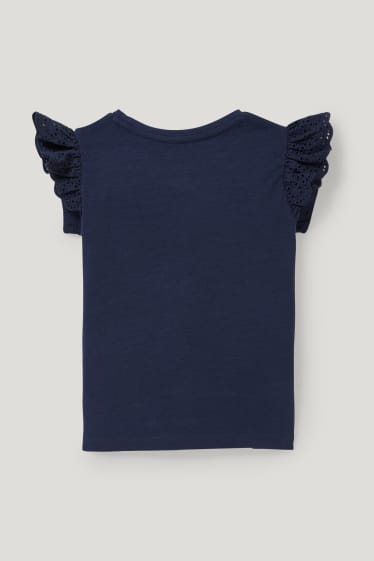 Toddler Girls - T-shirt - donkerblauw
