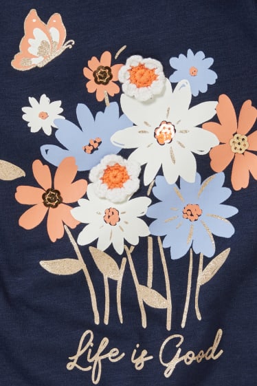Toddler Girls - T-shirt - donkerblauw