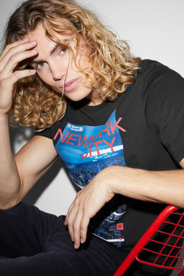 Clockhouse Boys - T-shirt - nero