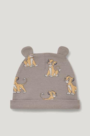 Baby Boys - The Lion King - baby-outfit - 3-delig - grijs-bruin