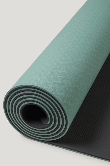 Damen - Yogamatte - 60 x 180 cm - hellgrün
