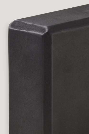 Donna - Blocco yoga - 23 x 15 x 7,5 cm - nero