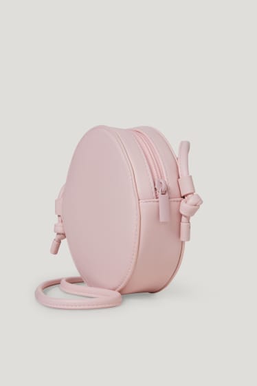 Kids Girls - Minnie Mouse - small shoulder bag - faux leather - rose