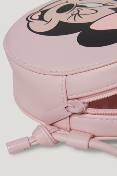 Kids Girls - Minnie Mouse - small shoulder bag - faux leather - rose
