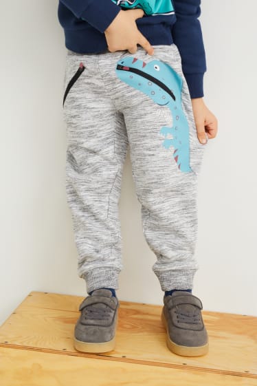 Exklusiv Online - Multipack 2er - Jogginghose - hellgrau-melange