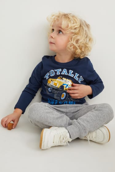 Toddler Boys - Long sleeve top - shiny - dark blue
