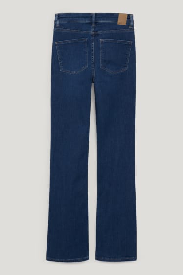 Mujer - Bootcut jeans - high waist - LYCRA® - reciclados - vaqueros - azul