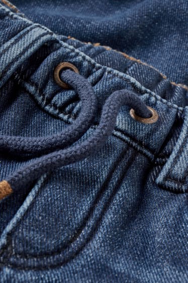 Toddler Boys - Slim jeans - jeans termici - jeans blu scuro