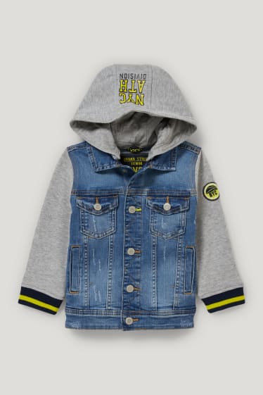 Toddler Boys - Jachetă cu glugă - denim-albastru