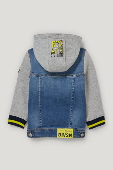 Toddler Boys - Jachetă cu glugă - denim-albastru