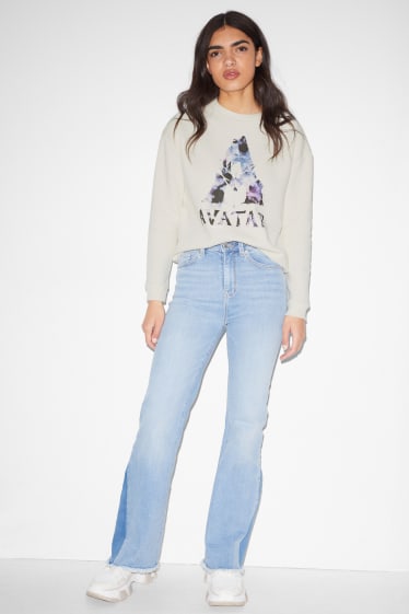 Exclusief online - CLOCKHOUSE - sweatshirt - Avatar - crème wit