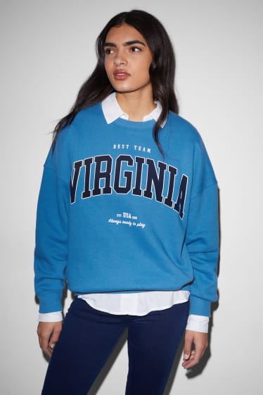 Exclusief online - CLOCKHOUSE - sweatshirt - blauw