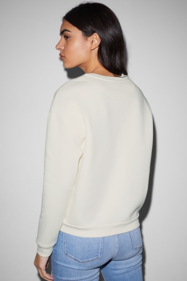 Exclusief online - CLOCKHOUSE - sweatshirt - Avatar - crème wit