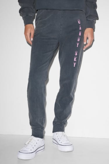 Exclu web - CLOCKHOUSE - pantalon de jogging - gris foncé