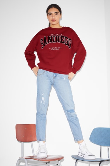 Clockhouse Girls - CLOCKHOUSE - Sweatshirt - dunkelrot