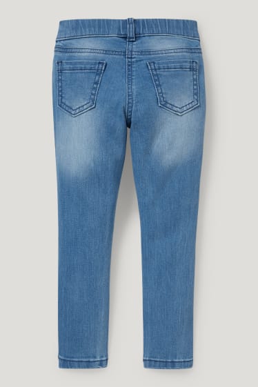Filles - Minnie Mouse - jegging jean - jean bleu