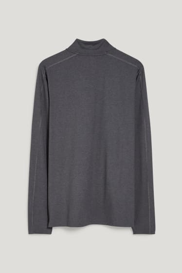 Hombre - Camiseta funcional - 4 Way Stretch - gris oscuro