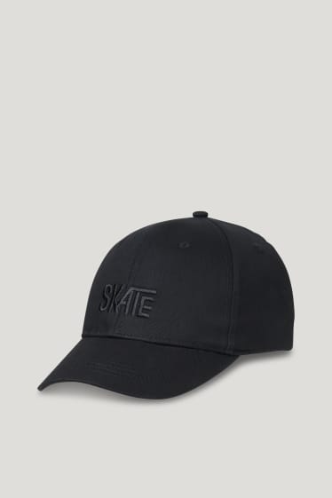 Garçons - Casquette de baseball - noir