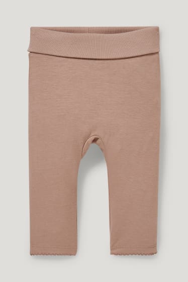 Miminka holky - Outfit pro miminka - 3dílný - s květinovým vzorem - krémově bílá