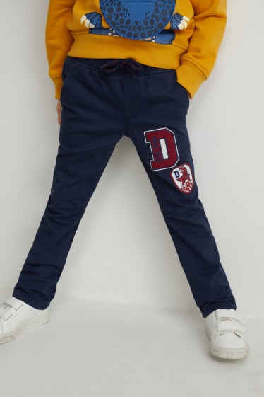 Toddler Boys - Dino - broek - slim fit - donkerblauw