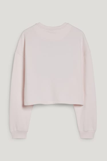 Clockhouse femme - CLOCKHOUSE - sweat raccourci - Britney Spears - rose