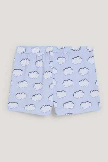 Clockhouse Girls - CLOCKHOUSE - Pyjamashorts - Glücksbärchis - hellblau