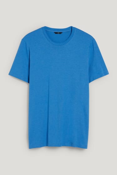 Heren - T-shirt - blauw