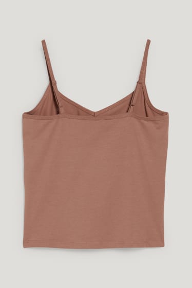 Clockhouse femme - CLOCKHOUSE - Recover™ - haut - marron