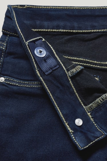 Kids Girls - Wide leg jeans - dżins-niebieski
