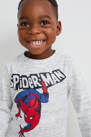 Toddler Boys - Confezione da 2 - Marvel - maglia a maniche lunghe - blu scuro