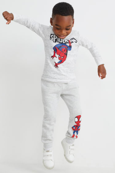 Toddler Boys - Confezione da 2 - Marvel - maglia a maniche lunghe - blu scuro