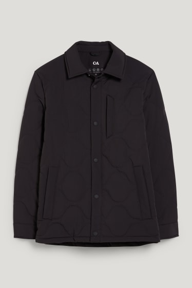 Hommes - Veste matelassée - 4 Way Stretch - noir