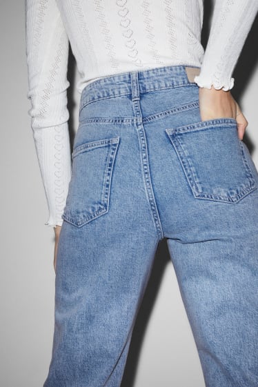 Clockhouse Girls - CLOCKHOUSE - Wide Leg Jeans - High Waist - jeans-hellblau