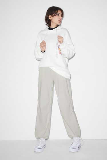 Exclusivo online - CLOCKHOUSE - pantalón de deporte - blanco roto