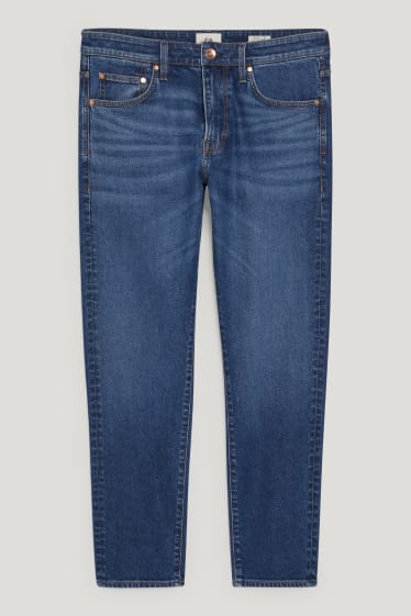 Hommes - Tapered jean - LYCRA® - jean bleu foncé