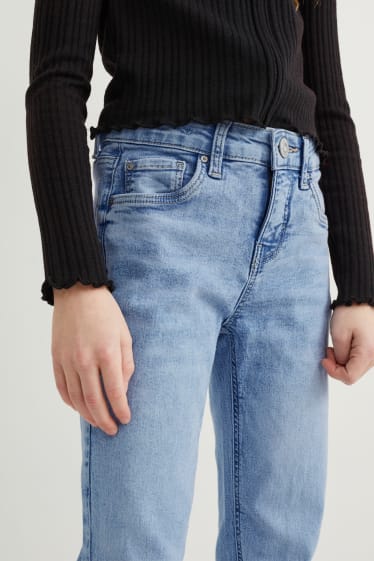 Niñas - Flare jeans - vaqueros - azul claro