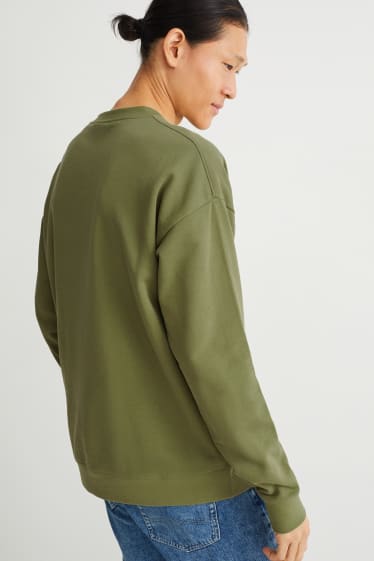 Mężczyźni - Bluza dresowa - zielony
