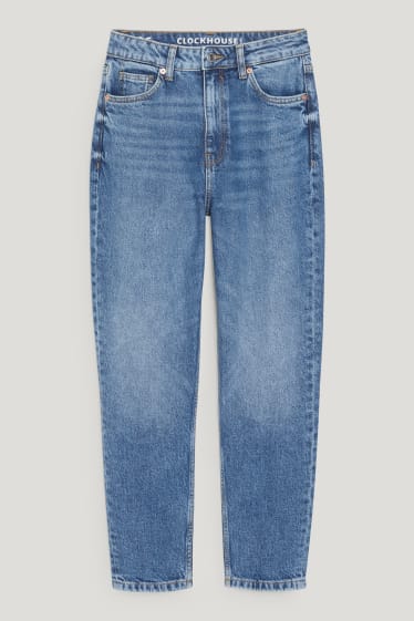 Clockhouse Girls - CLOCKHOUSE - mom jeans - talie înaltă - denim-albastru