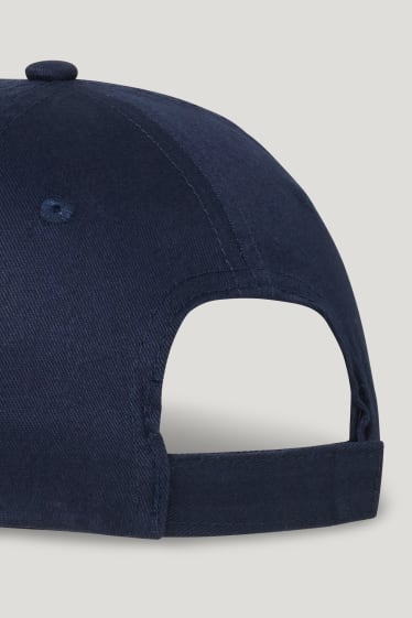 Garçons - Dinosaure - casquette de baseball - bleu foncé