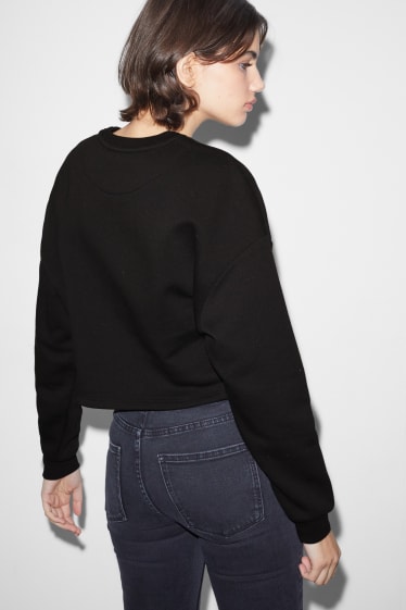 Clockhouse Girls - CLOCKHOUSE - Crop Sweatshirt - Spice Girls - schwarz