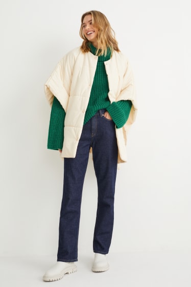Donna - Maglione a dolcevita - verde