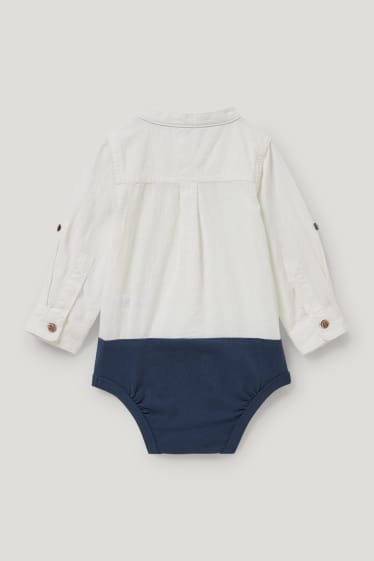 Baby Boys - Baby bodysuit - white