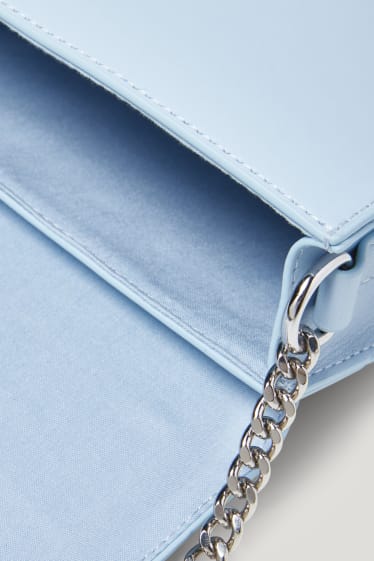 Clockhouse femme - CLOCKHOUSE - petit sac à bandoulière - similicuir - bleu clair