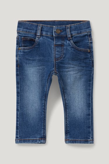 Baby Boys - Baby-Jeans - LYCRA® - blau-melange