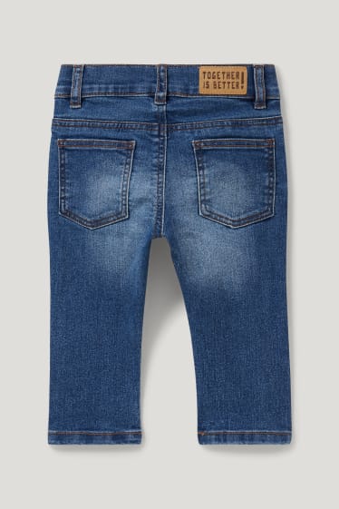 Baby Boys - Baby-Jeans - LYCRA® - blau-melange