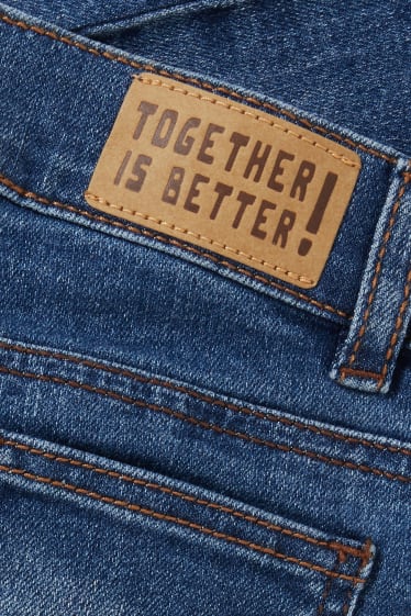 Baby Boys - Baby-Jeans - LYCRA® - blau-melange