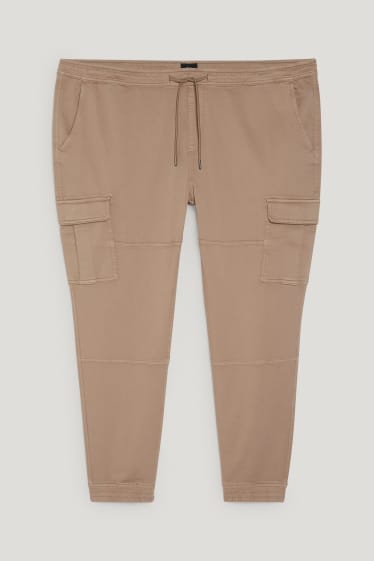 Clockhouse Boys - Pantaloni cargo - slim fit - LYCRA® - beige