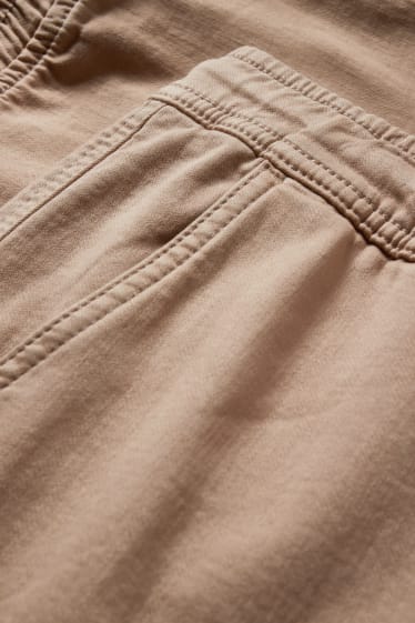 Clockhouse Boys - Pantaloni cargo - slim fit - LYCRA® - beige