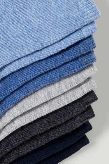Bébé filles - Lot de 7 paires - chaussettes pour bébé - bleu clair